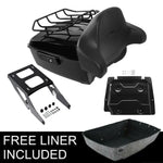 Motorcycle King Pack Trunk Pad Top Mount Rack Plate For Harley Tour Pak Sport Glide FLSB 2018-2024