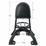 Sissy Bar Backrest Baseplate Fit For Harley Night Rod Special VRSCDX 2007-2011 Motorcycle