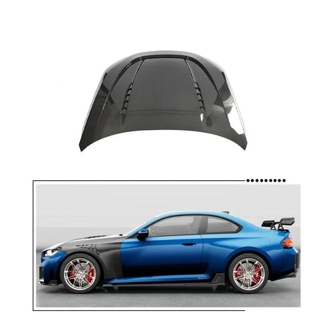 Carbon Fiber Engine Cover Hood Car Bonnet For  G87 M2 2023
