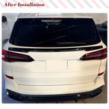 For BMW X5 G05 2019 2020 Car Middle Trunk Wing ABS Glossy Black Rear Middle Spoiler Trunk Wing Lip Car Rear Trunk Racing Spoiler