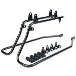 Motorcycle Hard Saddlebag Saddle Bag Conversion Bracket For Harley Softail Fat Boy 1984-2017 2016
