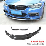 Carbon Fiber Front Lip Spoiler for BMW 3 Series F30 F35 M Sport 320i 325i 328i 2012-2018 MAD Style Bumper Chin Shovel