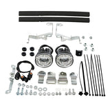 Motorcycle LED Fog Lights W/ Attachment Kit For Honda Goldwing GL1800 GL 1800 2018-2024 2019