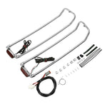 TCMT Chrome Saddlebag Lid Top Rail For Harley Touring Road Electra Street Glide FLHT FLHX 1994-2013