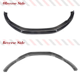 Carbon Fiber Car Front Bumper Lip Spoiler Splitters for Audi R8 V8 V10 Coupe Convertible 2-Door Gen1 2008 - 2015