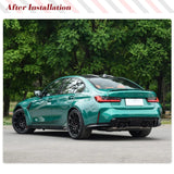 Carbon Fiber Car Rear Diffuser Lip Body Kits for BMW 3 Series G80 M3 2021 2022  Car Rear Bumper Back Guard Car Accessories