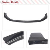 Dry Carbon Car Front Lip Chin Spoiler For Audi RS4 2019 2020 Sedan Car Front Bumper Splitters Lip Canards Spoiler