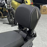 Motorcycle Black Rear Passenger Seat Tailstock Backrest Back Rest Cushion Pad FOR VOGE SR250GT SR250 SR 250 GT 250GT