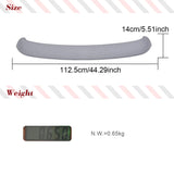 Car Parts PU Gray Rear Roof Spoiler For for Volkswagen VW Golf 4 MK4 Standard 1998-2004 Rear Roof Wing Spoiler Car R32 Styling