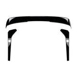 Car Rear Roof Side Spoiler Wing Tail Tuning Trunk Lip For VW Tiguan MK2 2017-2023 Standard Change R line Exterior Body Kit Black