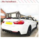 Carbon Fiber Rear Racing Spoiler for BMW F33 F83 M4 Convertible 2014-2019 Car Trunk Spoiler Rear Wing Spoiler HighKick Body Kits