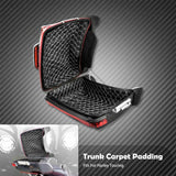 Motorcycle King Tour Pak Trunk Carpet Liner For Harley Touring Road King Road Glide Electra Glide CVO Limited FLHR 2014-2022
