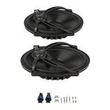 5"x7" Saddlebag Lid Speakers For Harley Touring Models Electra Street Road Glide FLHTCU FLHR FLTR FLHRC 94-UP Black