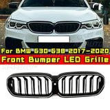 For G30 LED Grill Car Front Bumper Grill Body Kit Front Bumper LED Grille For BMW 5 Series G30 G38 2017-2020 Car Accessories