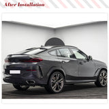 Car Rear Trunk Spoiler for BMW G06 X6 M50i F96 X6M 2019-2023 Dry Carbon Fiber Trunk Racing Spoiler Boot Lip Wing Car Boot Wing