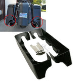 Motorcycle 4" Hard Stretched Saddlebag Extensions For Harley Touring Road King Electra Street Ultra Glide 1994-13