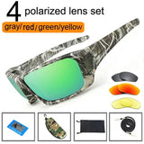 NEWBOLER Fishing Sunglasses: Polarized Lens Camouflage Frame