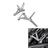 Motorcycle Passenger Foot Pegs Footrests Bracket Set For Honda CB500F CBR500R 2016-2024