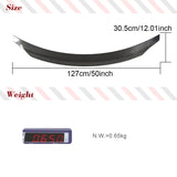 Carbon Fiber Car Rear Trunk Racing Spoiler Lip For Mercedes Benz E Class W238 C238 E400 E450 Coupe 2017-2019 Rear Boot Wing