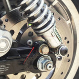Motorcycle 1" Rear Lowering Kit  CNC Aluminum For Harley Sportster XL 883 1200 2005-2015 Black Chrome