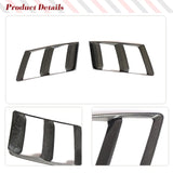 Dry Carbon Car Front Bumper Splitters Fog Lights Lamp Air Vents Covers for Audi R8 2016 - 2018 Fog Lamp Cover Trims