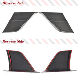 Carbon Fiber/FRP Black Side Door Fenders Blade Panels Flares for Audi MK2 8J TT TTS TTRS Coupe 2008 - 2014 Car Side Fender