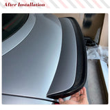 Real Carbon Fiber Car Rear Trunk Spoiler Wing for Audi TT Quattro Mk1 Type 8N 1998-2006 Rear Trunk Racing Spoiler Wing Lip