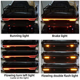 Motorcycle King Pack Trunk LED Brake Turn Tail Lights For Harley Tour Pak Touring 2014-2024