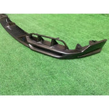 For BMW F95 X5M 2019+ Carbon Fiber Car Front Bumper Diverter Spoiler Diffuser Front lip chin L Style Car Accessories body kit