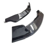 Brabus Style Front Bumper Lip for Mercedes benz W205 S205 C-Class C200 C300 C400 2018-2021 Spoiler Splitter Kit Guards Protector