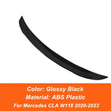 For Mercedes CLA W118 2020 2021 2022 2023 Rear Trunk  Lid Car Spoiler  Duck Tail Lip Wings External Adjustment Accessories Parts
