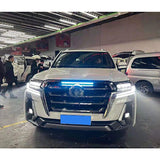 Land cruiser LC200 Converted to LIMGENE style body kit front bumper with new headlights fit for LC200 2016-2019