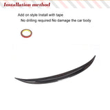 Carbon Fiber/FRP Car Rear Trunk Boot Wing Racing Spoiler For BMW 1 Series 125i 135i E82 Coupe 2008-2012 Car Rear Trunk Spoiler