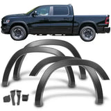 19+ 4*4 Offroad  Hot sales pickup accessories PP car fender flares for dodge ram 1500