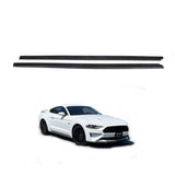 RTR Wide Body Kit Upgrade Side Bumper Side Skirt For Ford Mustang 2018-2022