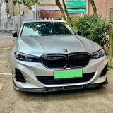 Spoiler Bumper Guard Cover Body Kits For BMW I3 Electric 2022-2024 MP Style PP Car Front Bumper Lower Lip Splitter Diffuser