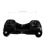 Motorcycle 1" Handlebar Risers Top Clamp For Harley Touring Road King Street Electra Glide 1988-2023 2020 2019 Aluminum