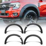 Fender Flares Wheel Arch Set For Ford Ranger NEXT-GEN 2022 2023+ WILDTRAK WILDTRAK-X With Sensor Hole 4X4 Car Accessories