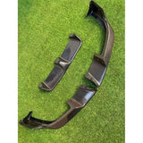 For BMW X6M F96 2019+ Carbon Fiber Front lip Car Front Bumper Lip Front lip Diffuser Front Chin Spoiler Upgrade Body Kit