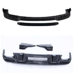 For BMW X5M F95 2019 2020 20212022 High Quality Real Carbon Fiber Front Bumper Lip Rear Diffuser Trunk Spoiler Full Body Kit