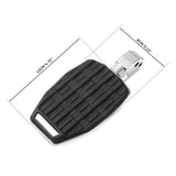 Passenger Footpegs Footrests Fit For BMW R18 B Transcontinental 2021-2024 2022 2023 Motorcycle Rear Pegs Pedal