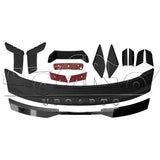 HS Carbon Fiber Rear Trunk Ducktail Wing With Gurney Flap Wicker Bill Dark Horse Style Rear Spoiler for Ford Mustang 2024+