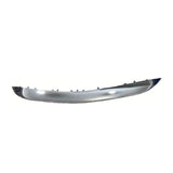 For Mercedes Benz S Class W222 400L 500L 4MATIC Front Bumper Lip Spoiler Splitters Diffuser Chrome Chromium Trim a2228852221