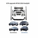 For BMW 7Series G70 2024 upgrade M760 bodykit