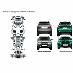 For BMW X5 E70 07-13 upgrade X5M F95 LCI M 2024 bodykit