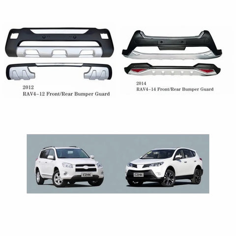 For TOYOTA RAV4 front bumper guard rear bumper guard 2012 2014