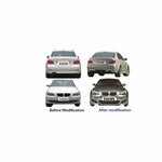 For BMW E60 M5 Body kit OLD 2003-2007 2008-2010 contain front bumper rear bumper fog lamp side skirt