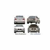 For BMW E60 M5 Body kit OLD 2003-2007 2008-2010 contain front bumper rear bumper fog lamp side skirt