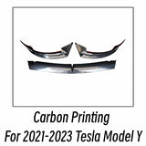 For 2017 18 19 20 21 22 23 Tesla Model 3/Y Bodykit Car Front Bumper Lip Chin Spoiler Splitter Diffuser Tuning Accessories Part