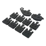 Motorcycle Front Rear Brake Pads For KAWASAKI ZX6R ZX636 NINJA 2003-2006 04 2005